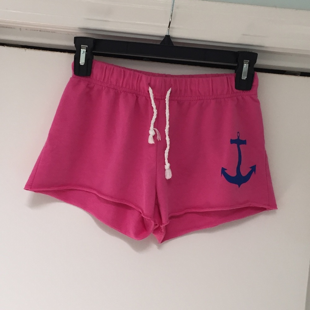 Women’s Pink - Anchor Short-Shorts  Small